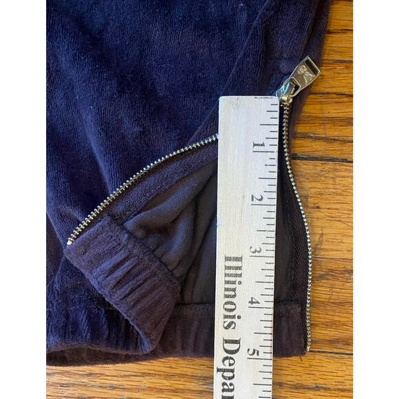 Dogg Supply By Snoop Dog Jumpsuit Velour Track Pants Women’s Small Brown Pockets - Picture 11 of 11